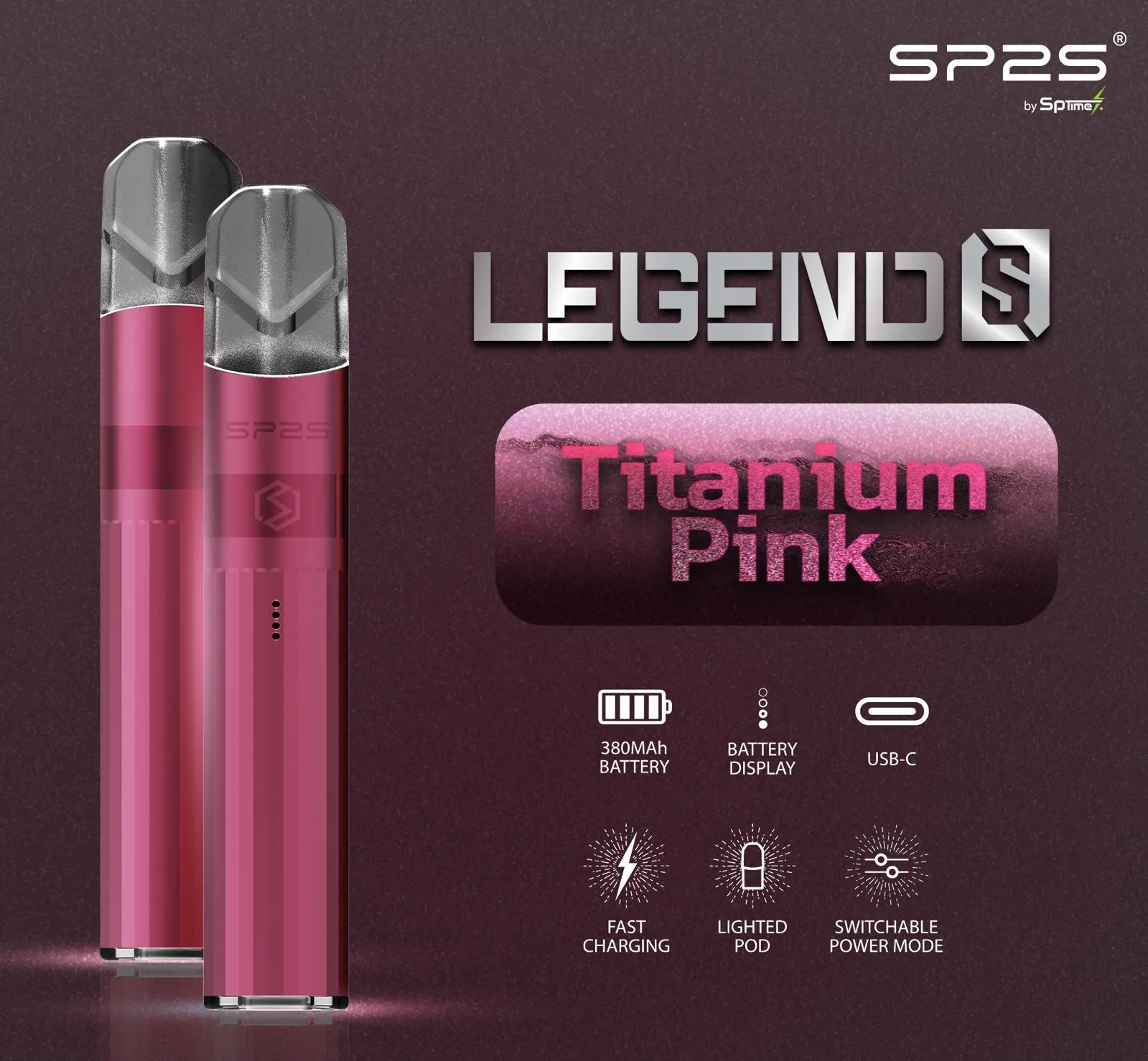 SP2S思博瑞 LEGEND S 鈦色主機