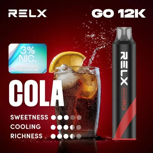 RELX悅刻 Smash Go 拋棄式電子煙 12000口