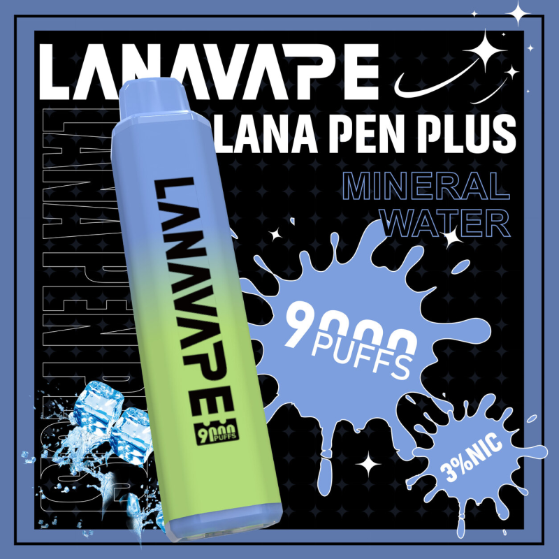 LANA拉娜  PEN PLUS 拋棄式電子煙 9000口