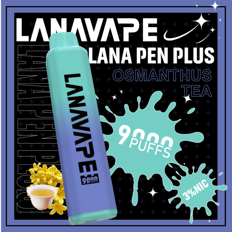 LANA拉娜  PEN PLUS 拋棄式電子煙 9000口