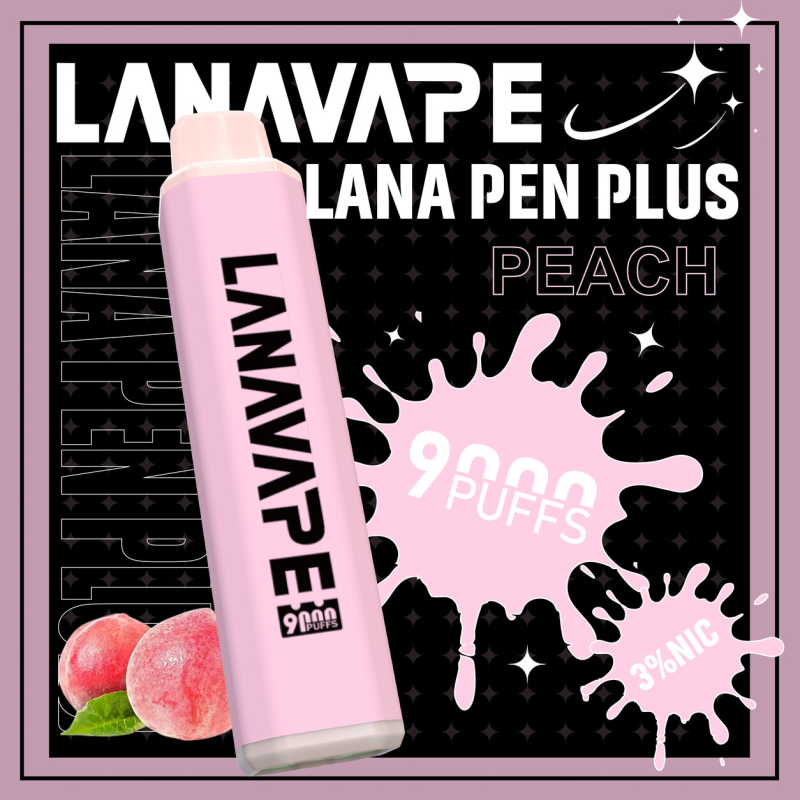 LANA拉娜  PEN PLUS 拋棄式電子煙 9000口