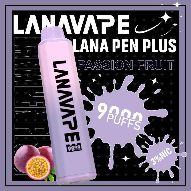 LANA拉娜  PEN PLUS 拋棄式電子煙 9000口